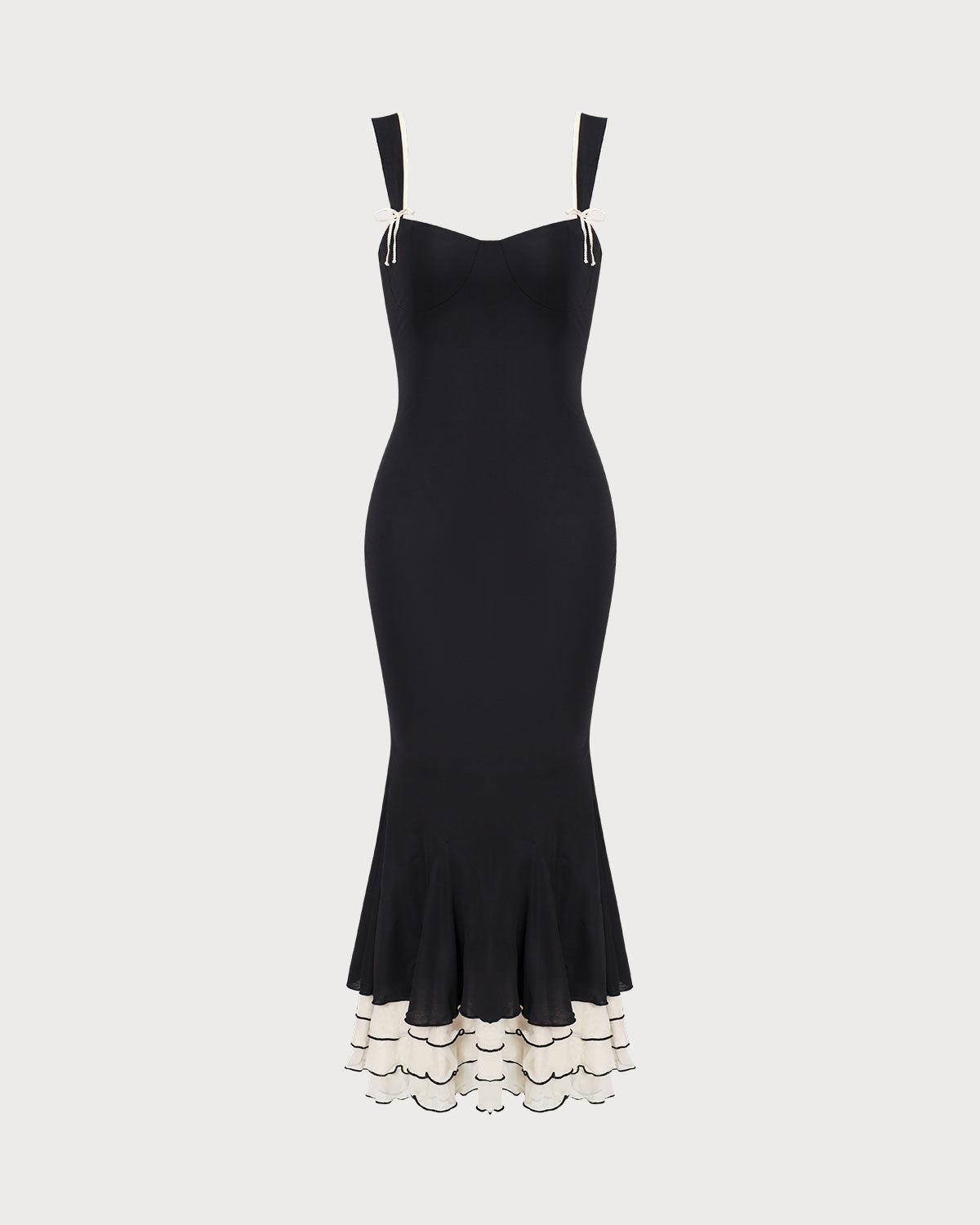 Noir Muse Maxi Dress