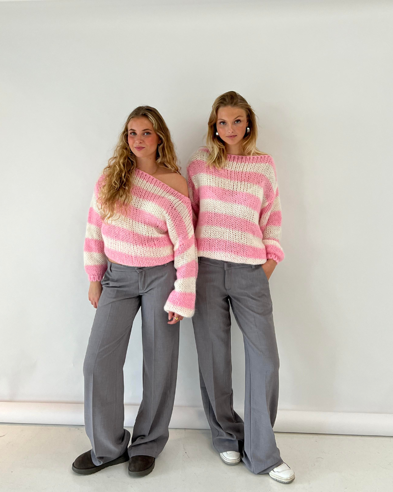 Mollie | Striped Knitted Sweater
