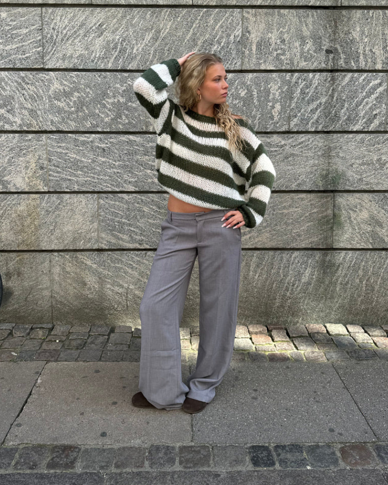 Mollie | Striped Knitted Sweater