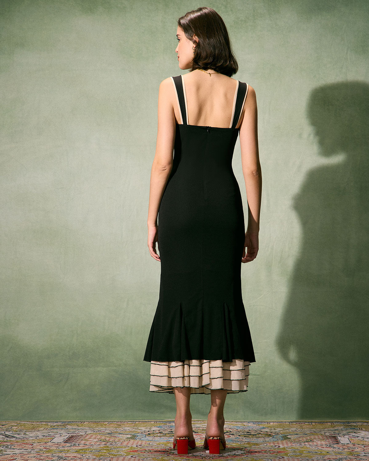 Noir Muse Maxi Dress