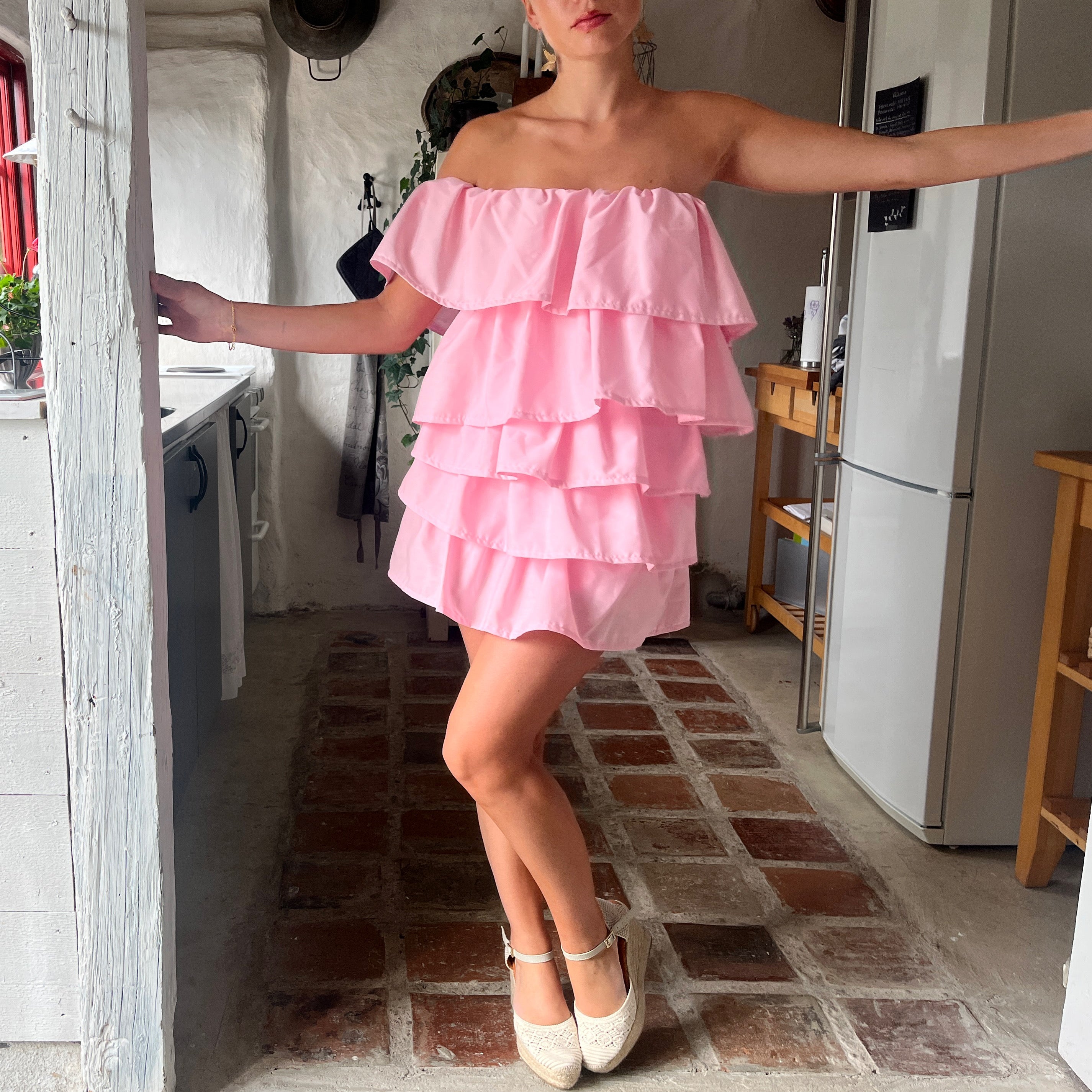 Alena | Ruffle Dress