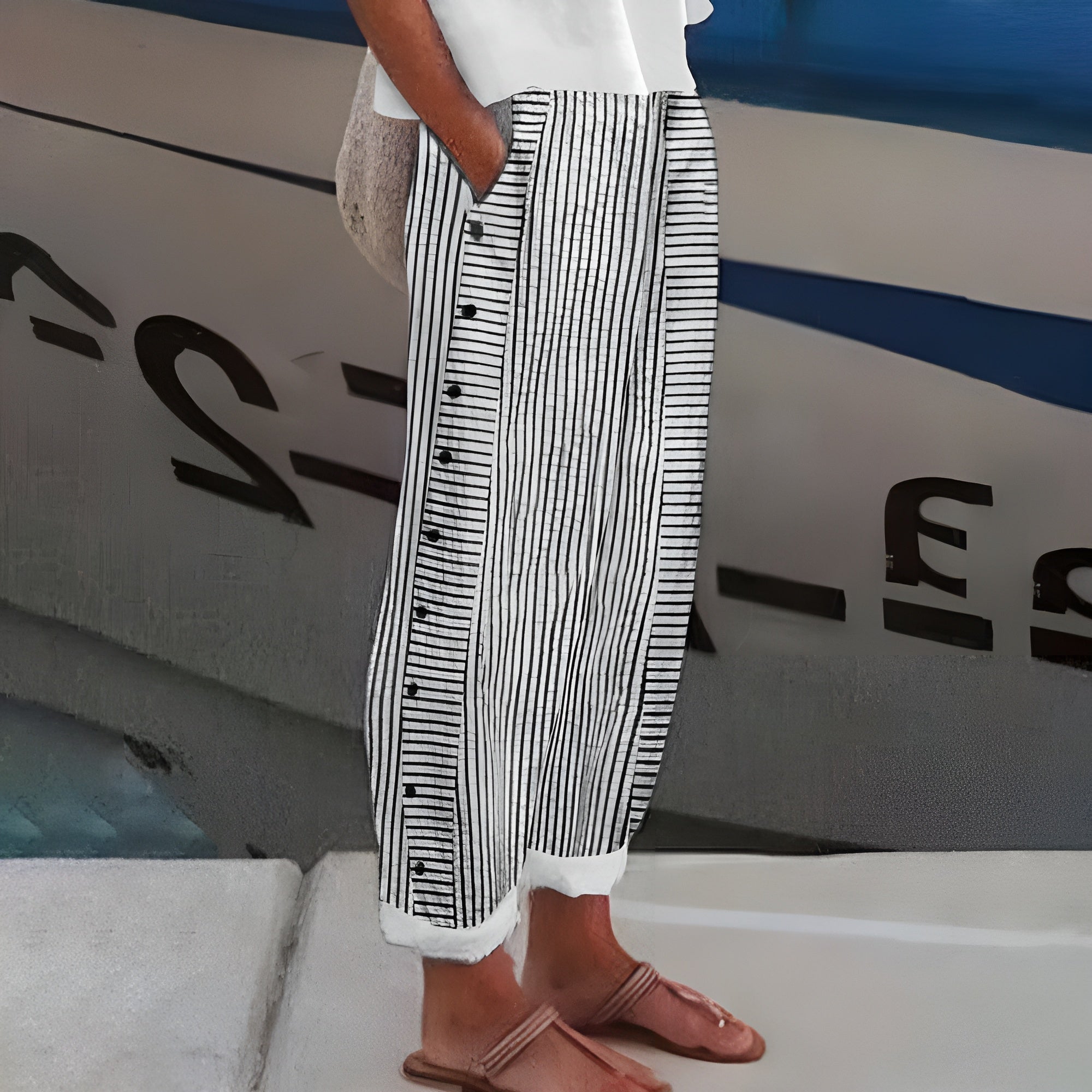 Sannie | Comfortable Linen Pants