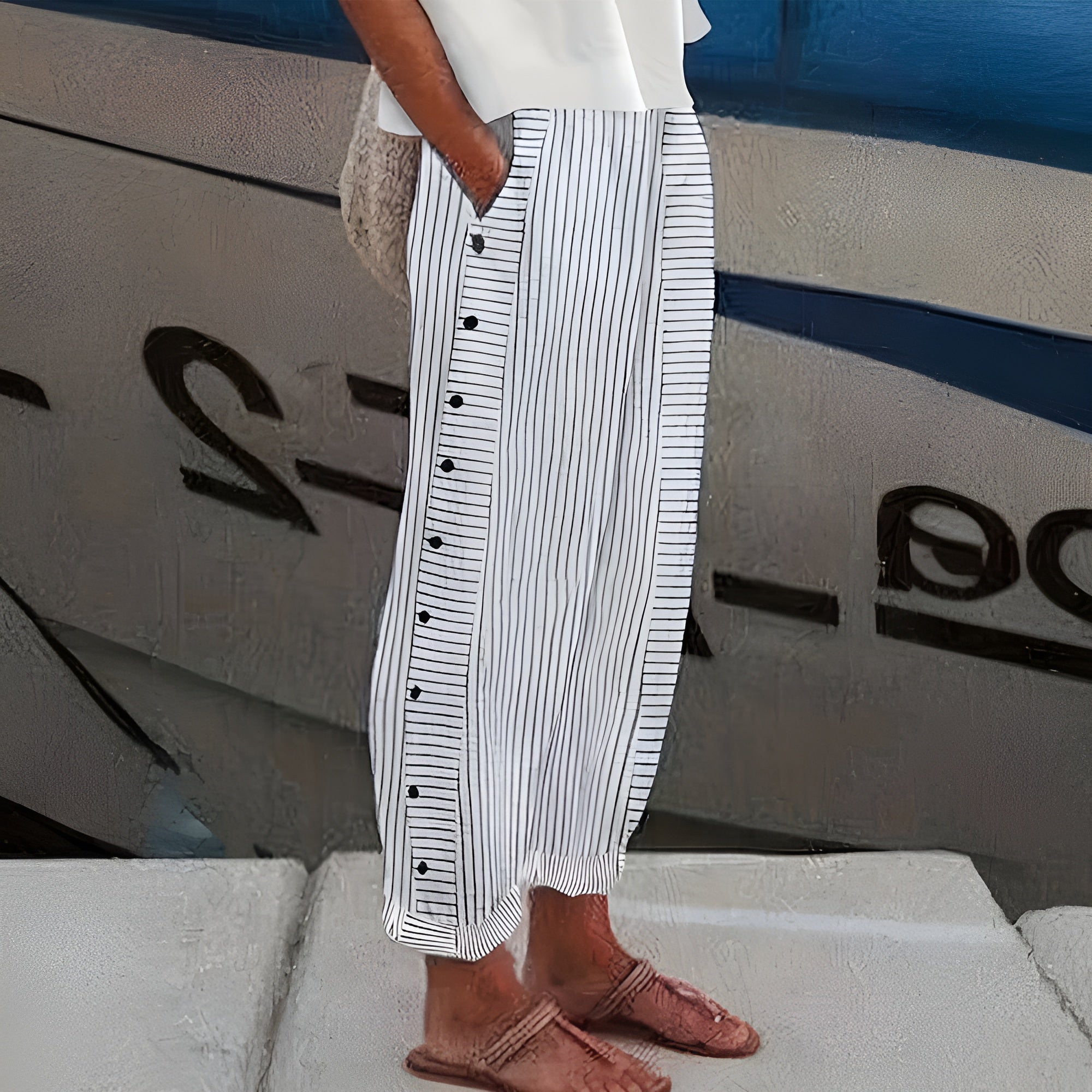 Sannie | Comfortable Linen Pants